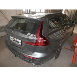 V089A GALIA Полностью оцинкованный фаркоп на Volvo S60 2019-, Volvo V60 2019-, Volvo S90 2016-, Volvo V90 2016-. Тип шара: A. Невидимый вырез бампера. Нагрузки: 2200/120 кг, масса ф