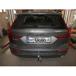 V089A GALIA Полностью оцинкованный фаркоп на Volvo S60 2019-, Volvo V60 2019-, Volvo S90 2016-, Volvo V90 2016-. Тип шара: A. Невидимый вырез бампера. Нагрузки: 2200/120 кг, масса ф