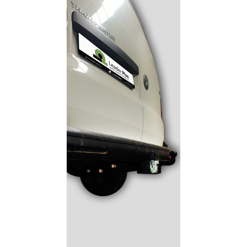 V111-FC Лидер-плюс ТСУ для Volkswagen Transporter/Caravelle/Multivan T5 2003-2015, Transporter/Caravelle/Multivan T6 2015-2024 без выреза бампера. Нагрузки: 1200/50 кг, масса фаркопа 20,6 кг (без электрики в комплекте)