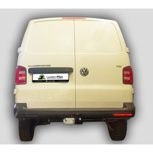 V111-FC Лидер-плюс ТСУ для Volkswagen Transporter/Caravelle/Multivan T5 2003-2015, Transporter/Caravelle/Multivan T6 2015-2024 без выреза бампера. Нагрузки: 1200/50 кг, масса фаркопа 20,6 кг (без электрики в комплекте)