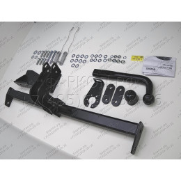 F.1912.002 BERG Фаркоп на Belgee X50 2023-, Geely Coolray 2020-2023, 2023-2025. Требуется подрезка бампера. Тип шара: E. Нагрузки: 1500/75 кг, масса фаркопа 16,6 кг (без электрики 
