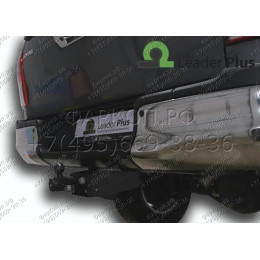 T121-FC Лидер-плюс ТСУ для Toyota Hilux 4WD 2015-, JAC T6 2019- без выреза бампера. Нагрузки: 1200/50 кг, масса фаркопа 19,8 кг (без электрики в комплекте)