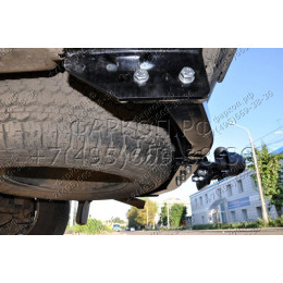 4126-F ORIS Фаркоп на Mitsubishi Pajero Sport 1998-2008, Montero Sport 1998-2008 без выреза в бампере. Тип шара: F. Нагрузки: 2000/100 кг, масса фаркопа 18,9 кг (без электрики в комп
