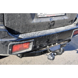 4126-F ORIS Фаркоп на Mitsubishi Pajero Sport 1998-2008, Montero Sport 1998-2008 без выреза в бампере. Тип шара: F. Нагрузки: 2000/100 кг, масса фаркопа 18,9 кг (без электрики в комп