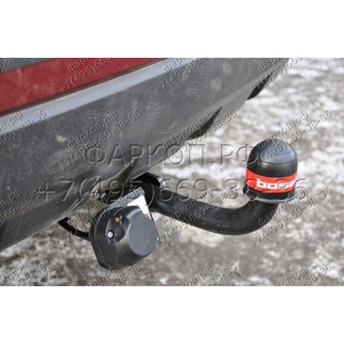 6303-A ORIS Фаркоп на Subaru Forester 2008-2013 без выреза в бампере. Тип шара: A. Нагрузки: 1500/50 кг, масса фаркопа 16,5 кг (без электрики в комплекте)