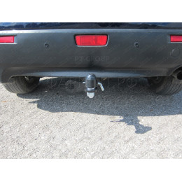 MAS-10-991122.00 PT GROUP Фаркоп на Mitsubishi ASX 2010-2022 без подрезки бампера. Тип шара: E (легкосъемный шар под квадрат). Нагрузки: 1600/80 кг, масса фаркопа 17 кг (б
