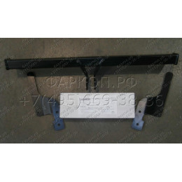 1418-A ORIS Фаркоп на Renault Logan седан 2005-2014, Dacia Logan седан 2005/6-2014 без выреза в бампере. Тип шара: A. Нагрузки: 1100/75 кг, масса фаркопа 14,7 кг (без электрики 