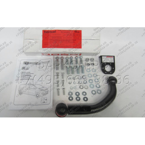 2558-A ORIS Фаркоп на Citroen Spacetourer 2016-, Peugeot Traveller 2016-, Citroen Jumpy 2016-, Peugeot Expert 2016-, Toyota Proace 2016-, Opel Zafira Life 2019-, Opel Vivaro 2019- без выреза в бампере. Тип шара: A. Нагрузки: 2500/100 кг, масса фаркопа 22,