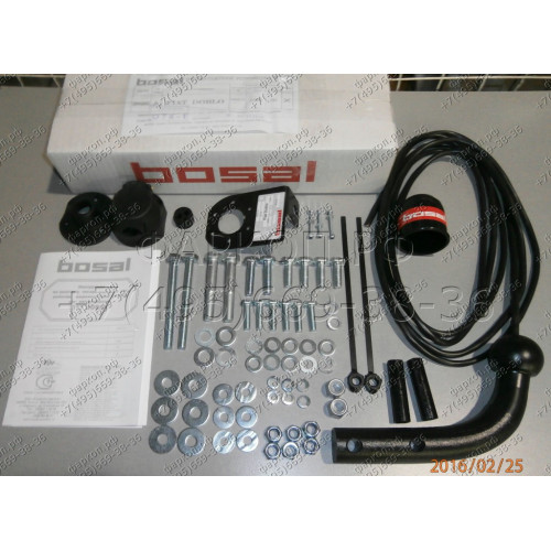 2626-A ORIS Фаркоп на FIAT Doblo 2001-2010. Необходима подрезка бампера. Тип шара: A. Нагрузки: 1300/50 кг, масса фаркопа 16,2 кг (без электрики в комплекте)