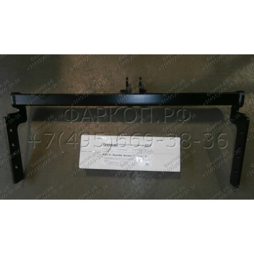 4221-A ORIS Фаркоп на Hyundai Accent хетчбек/седан 1999-2006 без выреза в бампере. Тип шара: A. Нагрузки: 1000/75 кг, масса фаркопа 14,5 кг (без электрики в комплекте)