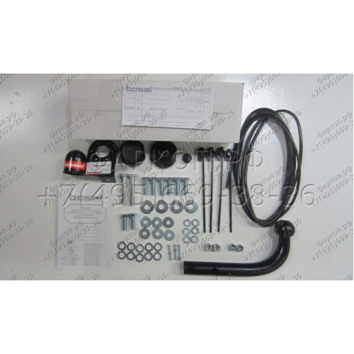 6303-A ORIS Фаркоп на Subaru Forester 2008-2013 без выреза в бампере. Тип шара: A. Нагрузки: 1500/50 кг, масса фаркопа 16,5 кг (без электрики в комплекте)
