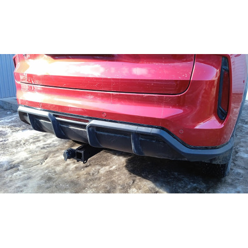 F.9411.001 BERG Фаркоп на Haval F7 2019-2024, Haval F7x 2019-2024 без снятия и подрезки бампера. Тип шара: E. Нагрузки: 1500/75 кг, масса фаркопа 21,3 кг (без электрики в комплекте)