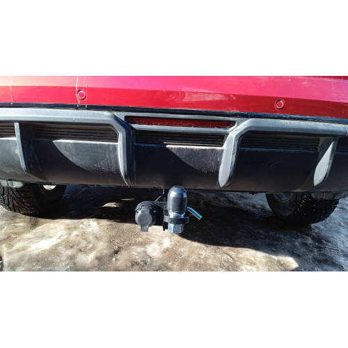 F.9411.001 BERG Фаркоп на Haval F7 2019-2024, Haval F7x 2019-2024 без снятия и подрезки бампера. Тип шара: E. Нагрузки: 1500/75 кг, масса фаркопа 21,3 кг (без электрики в комплекте)