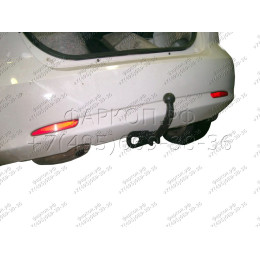 9421 Трейлер Фаркоп для Chevrolet Lacetti хетчбек 5 дверей 2004-2012, Daewoo Nubira хетчбек 5 дверей 2003-2013. Требуется подрезка бампера. Тип шара: A. Нагрузки: 1200/60 к