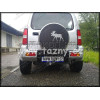 S-410 STEINHOF Фаркоп на Suzuki Jimny (SN) 01/1998-2018 без подрезки бампера. Тип шара: A. Нагрузки: 1400/85 кг, масса фаркопа 15,7 кг (без электрики в комплекте)