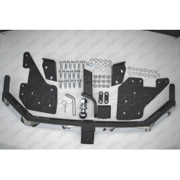 THI-15-991124.00 PT GROUP Фаркоп с нержавеющей накладкой на Sollers ST6 2023-, Sollers ST8 2025-, Toyota Hilux 2015-, JAC T6 2015-, JAC T8 2023-, JAC T8 Pro 2023- без подрезки бампера. Тип шара: E (л