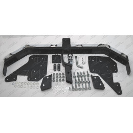 THI-15-991124.00 PT GROUP Фаркоп с нержавеющей накладкой на Sollers ST6 2023-, Sollers ST8 2025-, Toyota Hilux 2015-, JAC T6 2015-, JAC T8 2023-, JAC T8 Pro 2023- без подрезки бампера. Тип шара: E (л