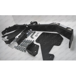 THI-15-991124.00 PT GROUP Фаркоп с нержавеющей накладкой на Sollers ST6 2023-, Sollers ST8 2025-, Toyota Hilux 2015-, JAC T6 2015-, JAC T8 2023-, JAC T8 Pro 2023- без подрезки бампера. Тип шара: E (л