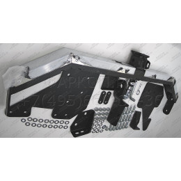 THI-15-991124.00 PT GROUP Фаркоп с нержавеющей накладкой на Sollers ST6 2023-, Sollers ST8 2025-, Toyota Hilux 2015-, JAC T6 2015-, JAC T8 2023-, JAC T8 Pro 2023- без подрезки бампера. Тип шара: E (л