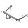 91601-A MOTODOR Фаркоп с оцинкованным шаром на Citroen Berlingo L1,L2 2008-2018, 2018-, Peugeot Partner L1,L2 2008-2018, 2018-, Opel Combo L1 2018-, Peugeot Rifter L1 2019-, Toyota Proace City L1 2019-, FIAT Doblo L1 2022- без выреза в бампере. Тип шара: 