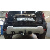 R115-A Лидер-плюс ТСУ для Renault Duster 4WD 2011-2015, 2015-2021, 2021-2022 (без выреза бампера), Renault Duster 2WD 2011-2015, 2015-2021, 2021-2022, Nissan Terrano 2014-2022 (требуется подрезка бампера). Нагрузки: 1200/75 кг, масса фаркопа 16,1 кг (без 