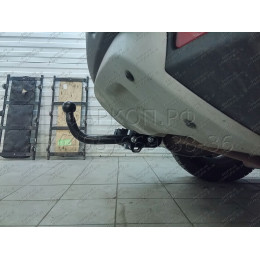 R115-A Лидер-плюс ТСУ для Renault Duster 4WD 2011-2015, 2015-2021, 2021-2022 (без выреза бампера), Renault Duster 2WD 2011-2015, 2015-2021, 2021-2022, Nissan Terrano 2014-2022 (требуется подрезка бампе