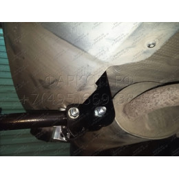 R115-A Лидер-плюс ТСУ для Renault Duster 4WD 2011-2015, 2015-2021, 2021-2022 (без выреза бампера), Renault Duster 2WD 2011-2015, 2015-2021, 2021-2022, Nissan Terrano 2014-2022 (требуется подрезка бампе
