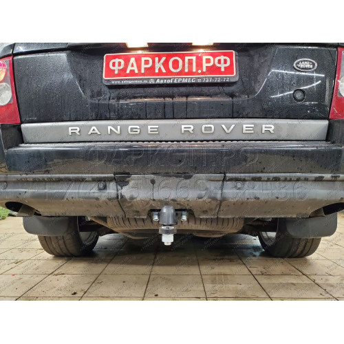 3338 SHERIFF Фаркоп на Land Rover Discovery III, IV 2006-2017, Range Rover Sport 2005-2013. Крепление шара на 2 болтах. Нагрузки: 1500/75 кг, масса фаркопа 2,8 кг (без электрики в комплекте)