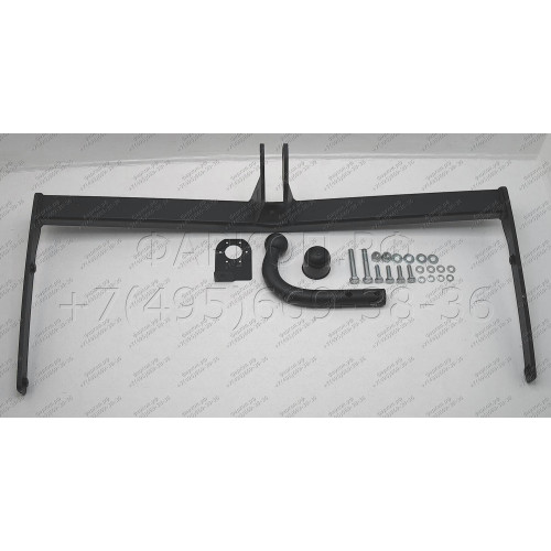 2181-A ORIS Фаркоп на Volkswagen Tiguan 2007-2016, Audi Q3 2011-2019. Необходима подрезка бампера. Тип шара: A. Нагрузки: 1500/50 кг, масса фаркопа 17,2 кг (без электрики в комплекте)
