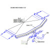 2189-A ORIS Фаркоп на Volkswagen Jetta седан 2006-2011, Volkswagen Golf V,VI универсал 2007-2013. Необходима подрезка бампера. Тип шара: A. Нагрузки: 1500/50 кг, масса фаркопа 14,3 кг (без электрики в комплекте)