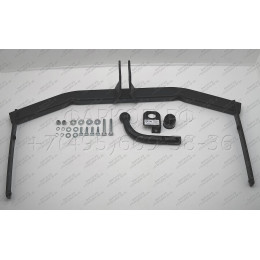 2189-A ORIS Фаркоп на Volkswagen Jetta седан 2006-2011, Volkswagen Golf V,VI универсал 2007-2013. Необходима подрезка бампера. Тип шара: A. Нагрузки: 1500/50 кг, масса фаркопа 14,