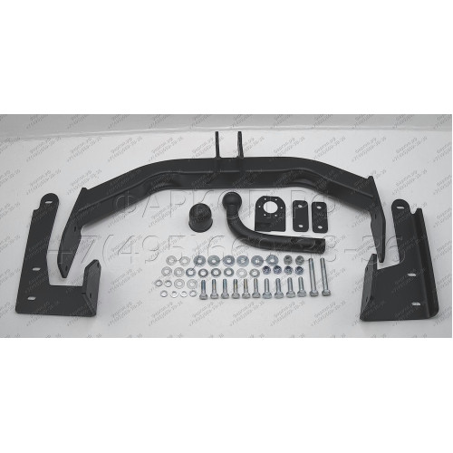 3041-A ORIS Фаркоп на Lexus RX 2003-2009, Toyota Highlander 2003-2009 без выреза в бампере. Тип шара: A. Нагрузки: 1500/75 кг, масса фаркопа 19,6 кг (без электрики в комплекте)