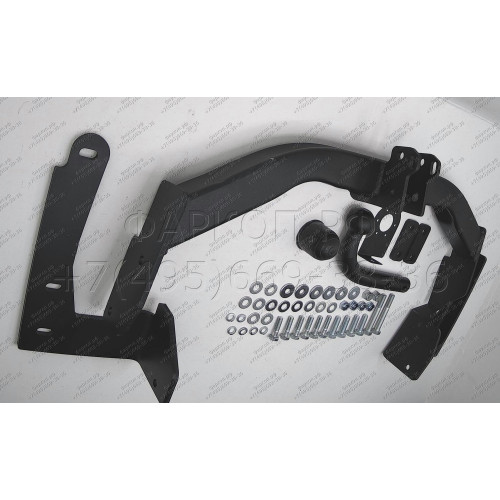 3041-A ORIS Фаркоп на Lexus RX 2003-2009, Toyota Highlander 2003-2009 без выреза в бампере. Тип шара: A. Нагрузки: 1500/75 кг, масса фаркопа 19,6 кг (без электрики в комплекте)