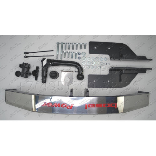 3082-AK41 ORIS Распродажа! Тюнинговый фаркоп с металлической накладкой на Toyota Land Cruiser Prado J150 2010-2023, Lexus GX460 2010-2014 без выреза в бампере. Тип шара: AK41 (Вертикально-съемный шар с ключом). Нагрузки: 1500/75 кг, масса фаркопа 32,6 кг 