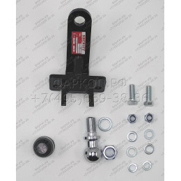 3338 SHERIFF Фаркоп на Land Rover Discovery III, IV 2006-2017, Range Rover Sport 2005-2013. Крепление шара на 2 болтах. Нагрузки: 1500/75 кг, масса фаркопа 2,8 кг (без электрики в комп