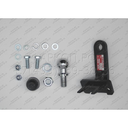 3338 SHERIFF Фаркоп на Land Rover Discovery III, IV 2006-2017, Range Rover Sport 2005-2013. Крепление шара на 2 болтах. Нагрузки: 1500/75 кг, масса фаркопа 2,8 кг (без электрики в комп