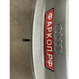 3551-A ORIS Фаркоп на Audi Q5 2008-2016 без выреза в бампере. Тип шара: A. Нагрузки: 1500/75 кг, масса фаркопа 19,2 кг (без электрики в комплекте)