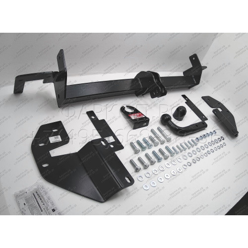 3619.12 SHERIFF Фаркоп на Citroen Spacetourer 2016-, Peugeot Traveller 2016-, Citroen Jumpy 2016-, Peugeot Expert 2016-, Toyota Proace 2016-, Toyota Proace Verso 2016-, Opel Zafira Life 2019-, Opel Vivaro 2019- без подрезки бампера. Тип шара: A. Нагрузки: