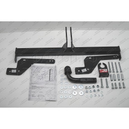 3655.12 SHERIFF Фаркоп на Renault Duster 2010-2015, 2015-2021, 2021-2022, Renault Kaptur 2016-2022, Nissan Terrano 2014-2022. Необходима подрезка бампера. Тип шара: A. Нагрузки: 1100/50 кг, масса фа