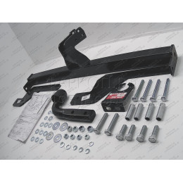 3655.12 SHERIFF Фаркоп на Renault Duster 2010-2015, 2015-2021, 2021-2022, Renault Kaptur 2016-2022, Nissan Terrano 2014-2022. Необходима подрезка бампера. Тип шара: A. Нагрузки: 1100/50 кг, масса фа