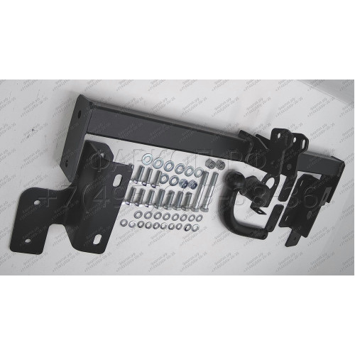 4151-A ORIS Фаркоп на Mitsubishi Lancer хетчбек/седан/универсал 2004-2007 без выреза в бампере. Тип шара: A. Нагрузки: 1200/80 кг, масса фаркопа 15 кг (без электрики в комплекте)