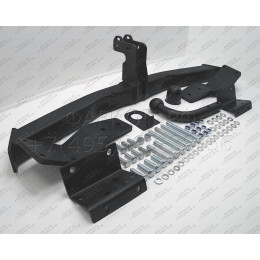 4227-A ORIS Фаркоп на Hyundai Santa Fe 2006-2012. Необходима подрезка бампера. Тип шара: A. Нагрузки: 1500/75 кг, масса фаркопа 22,2 кг (без электрики в комплекте)