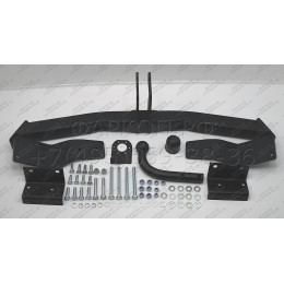 4227-A ORIS Фаркоп на Hyundai Santa Fe 2006-2012. Необходима подрезка бампера. Тип шара: A. Нагрузки: 1500/75 кг, масса фаркопа 22,2 кг (без электрики в комплекте)