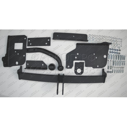 4235-A ORIS Фаркоп на Hyundai Tucson 2004-2010, Kia Sportage 2005-2010. Необходима подрезка бампера. Тип шара: A. Нагрузки: 1500/75 кг, масса фаркопа 23,9 кг (без электрики в комплекте)