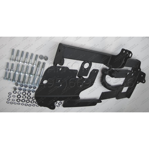 4235-A ORIS Фаркоп на Hyundai Tucson 2004-2010, Kia Sportage 2005-2010. Необходима подрезка бампера. Тип шара: A. Нагрузки: 1500/75 кг, масса фаркопа 23,9 кг (без электрики в комплекте)