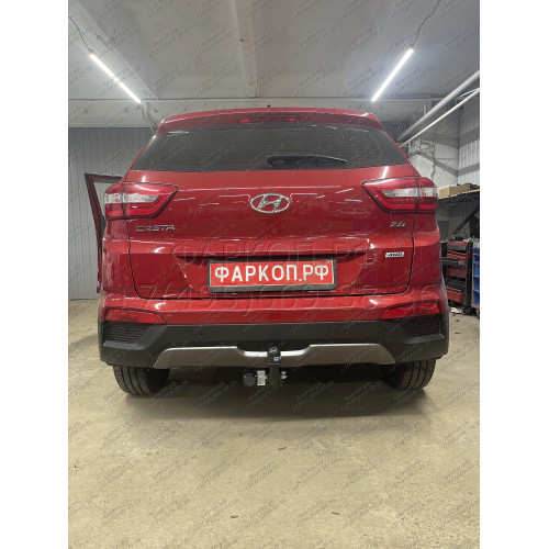 4264-A ORIS Фаркоп на Hyundai Creta 2016-2021, 2021-2022, Solaris HC 2024- без выреза в бампере. Тип шара: A. Нагрузки: 1300/75 кг, масса фаркопа 18,1 кг (без электрики в комплекте)