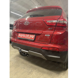 4264-A ORIS Фаркоп на Hyundai Creta 2016-2021, 2021-2022, Solaris HC 2024- без выреза в бампере. Тип шара: A. Нагрузки: 1300/75 кг, масса фаркопа 18,1 кг (без электрики в комплек