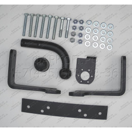 4350-A ORIS Фаркоп на Nissan Pathfinder R51 2005-2014. Необходима подрезка бампера. Тип шара: A. Нагрузки: 1500/75 кг, масса фаркопа 9,2 кг (без электрики в комплекте)