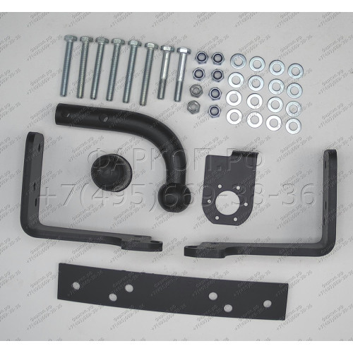 4350-A ORIS Фаркоп на Nissan Pathfinder R51 2005-2014. Необходима подрезка бампера. Тип шара: A. Нагрузки: 1500/75 кг, масса фаркопа 9,2 кг (без электрики в комплекте)
