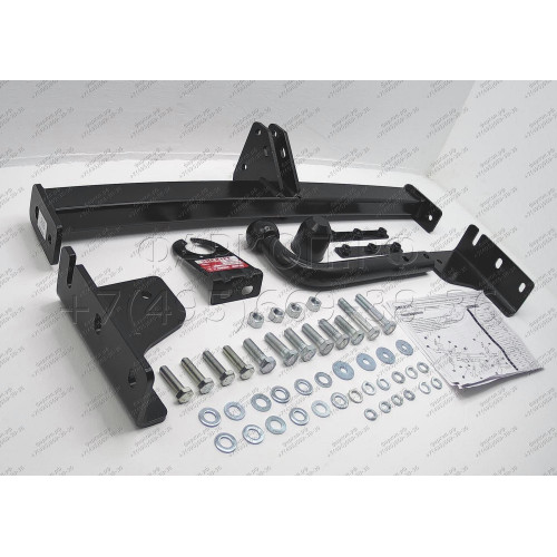 4528.12 SHERIFF Фаркоп на Xcite X-Cross 7 2024-, Chery Tiggo 7 Pro 2020-2024, Chery Tiggo 7 Pro Max 2023- без подрезки бампера. Тип шара: A. Нагрузки: 1200/75 кг, масса фаркопа 14,67 кг (без электрики в комплекте)